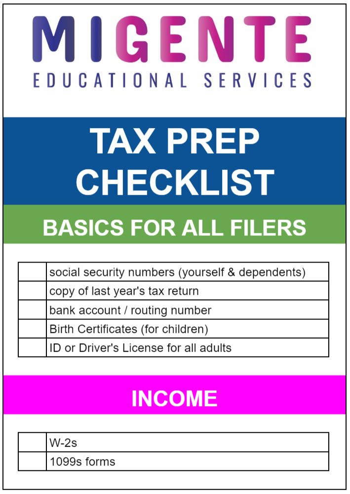 Taxes / Impuestos En Español por 75.00 en Compton, CA